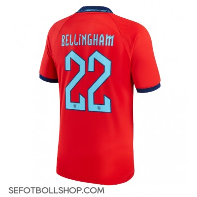 Billiga England Jude Bellingham #22 Borta fotbollskläder VM 2022 Kortärmad